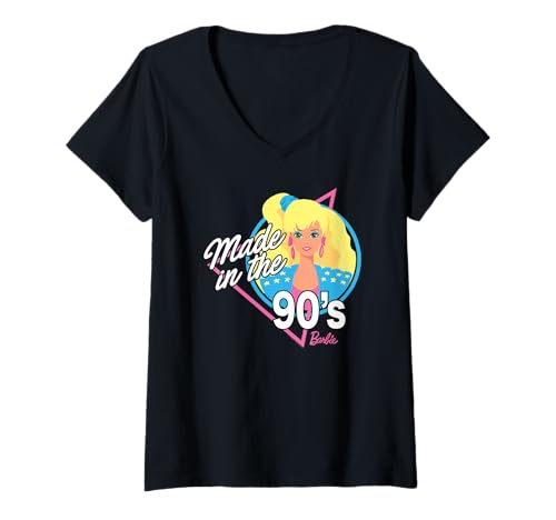T-shirt col en V Barbie Dreamhouse Adventures idée cadeau pour femme