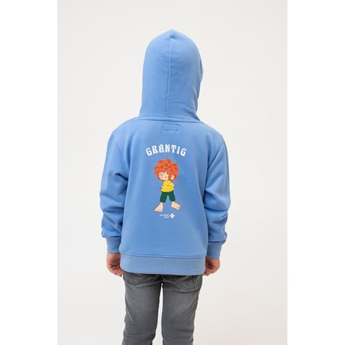 Sweat à capuche bleu clair Pumuckl pour enfant