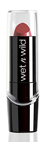 wet n wild Silk Finish Lipstick, Hydrating Rich Buildable Lip Color, Formulated with Vitamins A,E, & Macadamia for Ultimate Hydration, Cruelty-Free & Vegan - Blushing Bali