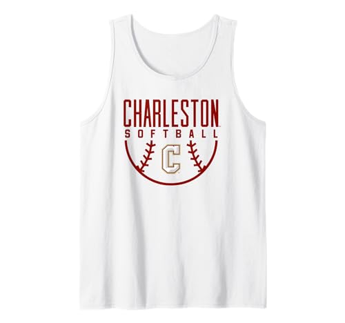 College of Charleston Cougars Softball Arch Tank Top