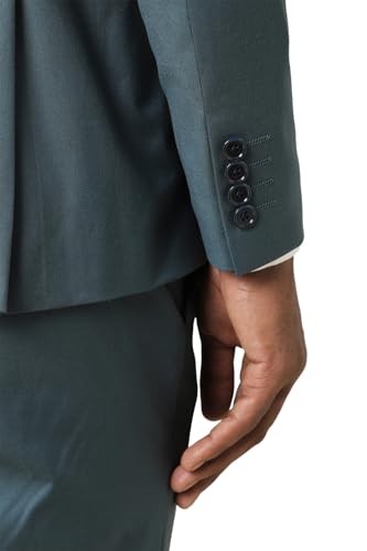 Image of Allen Solly Men's Polyester Blend Two Piece Suit-Dress Set