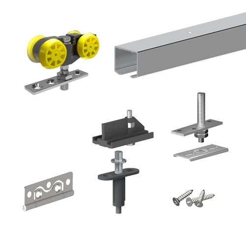 Falttürbeschlag SLID'UP 140, Länge 120 cm, für 1 Tür (2 Paneele) bis 25...