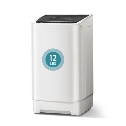 Full Automatic Washing Machine, 1.8 Cu. Ft Portable Washer and