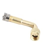 KIMISS Przedłużacz zaworu opony 90° z mosiądzu uniwersalny for samochodów - adapter do wentyli