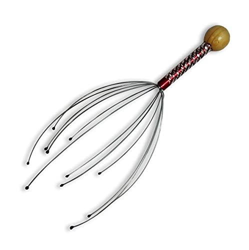 H&Kshop head masaggger Scalp Massage Machine / Scalp Scratcher 12 Fingers/Head Scratcher For Head Massage Body Relaxing Hair Massage Hand Scalp Massager Manual Head Massage Hand Held Scalp Head Massager Pain Relief And Hair Growth , Head Massager Neck Massage Octopus Scalp Stress Relax Spa Therapy Dealing (pack of 1) (1) H&Kshop head masaggger Scalp Massage Machine / Scalp Scratcher 12 Fingers/Head Scratcher For Head Massage Body Relaxing Hair Massage Hand Scalp Massager Manual Head Massage Hand Held Scalp Head Massager Pain Relief And Hair Growth , Head Massager Neck Massage Octopus Scalp Stress Relax Spa Therapy Dealing (pack of 1) (1)