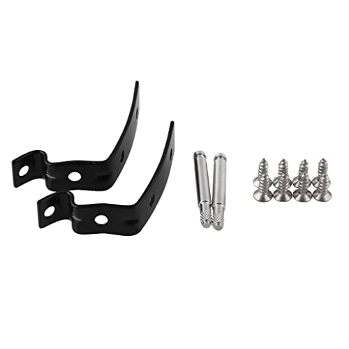 SDENSHI Handschuhfach Reparatur Kit Deckel Repair Set für Audi A4 S4 RS4 B6 B7 Bracket 8E2857131, Schwarz