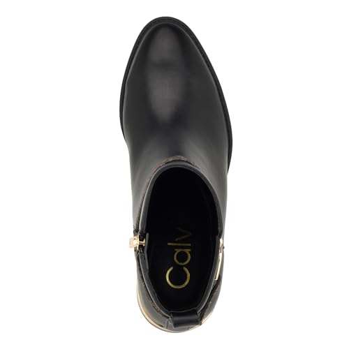 Calvin Klein Damen Dhara Stiefelette, Schwarz, 38.5 EU – Ansicht 2