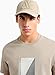 Armani Exchange Men's 3D Rubber Tonal Logo Hat, Roasted Cashew, One Size