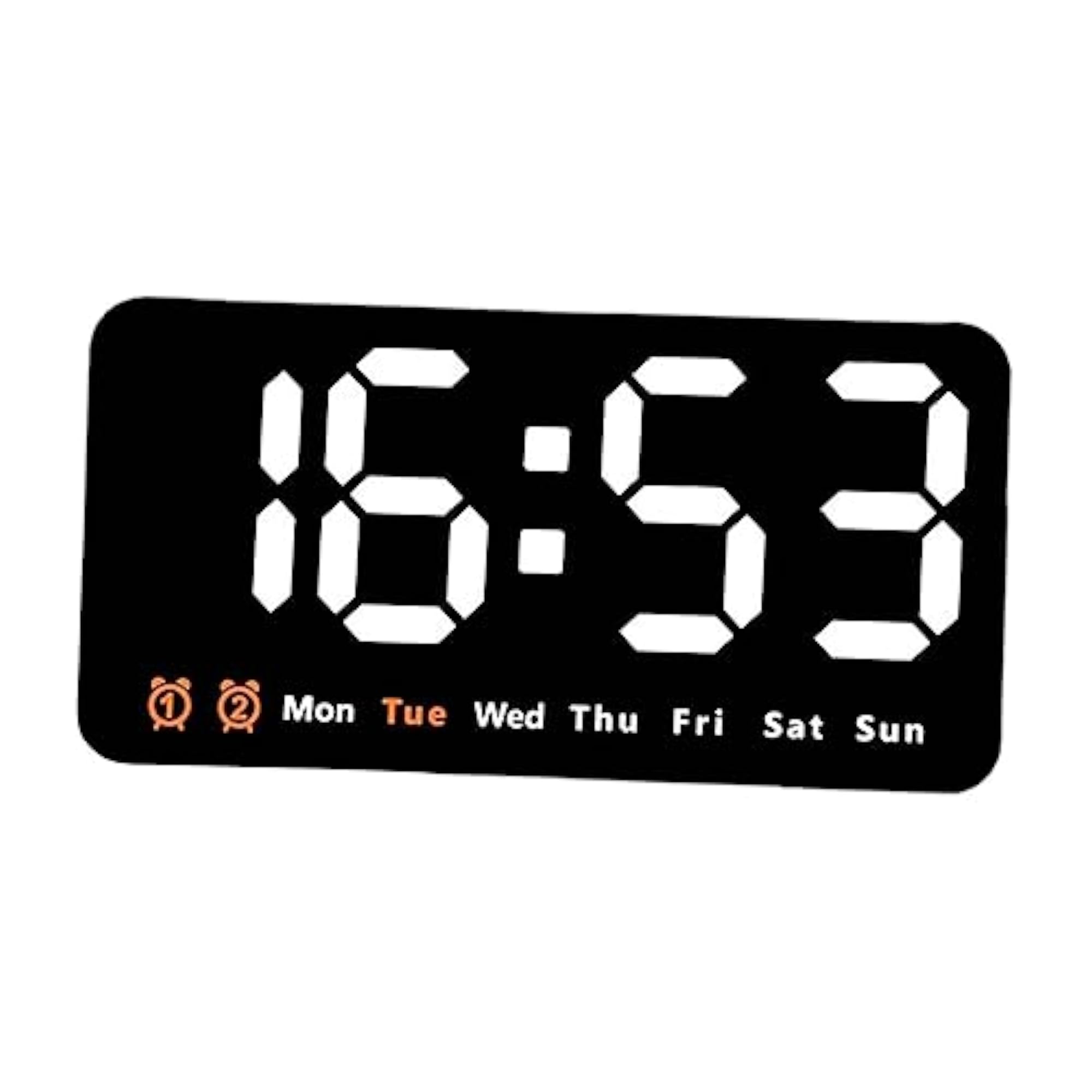 Dimmable LED Desktop Alarm Clock for Bedroom