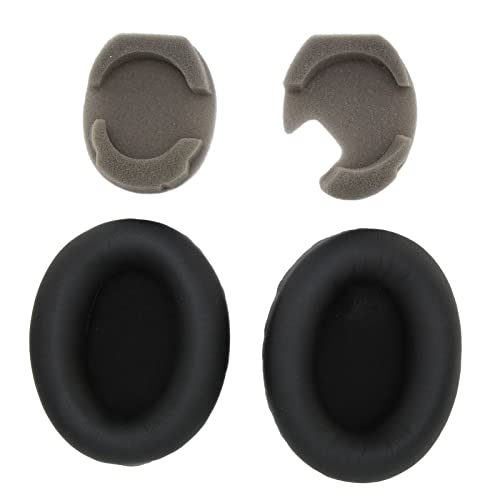 Almofada de fone de ouvido, proteção de rede à prova de poeira, almofadas de orelha de reposição, su