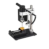Mini Electric Bench Drill Press Stand Kit 8000 U/min 7-Gang-Tischbohrmaschine mit variabler Geschwindigkeit Präzises Bohren DIY-Bohren(Standard Version)