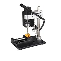 ベンチドリル Amazon | ミニ電動ベンチドリルプレススタンドキット 8000 r/min 7