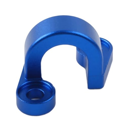 Motorrad Hinten Brems Kabel Schlauch Clamp Aluminium for Honda CR125/250R 1998-2007 CRF250R 2004-2009 CRF250X 2004-2017(Blue)