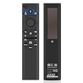 BN59-01385A Solar Voice Remote Replacement for Samsung Frame Smart TV, Bluetooth Rechargeable with Solar Charging, Compatible with Samsung 2018-2025 Neo LED 4K Ultra HD TVs, 4 Shortcut Buttons - Black