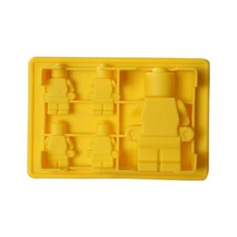 CMJ Large Yellow Robot Silicone Mould Cover