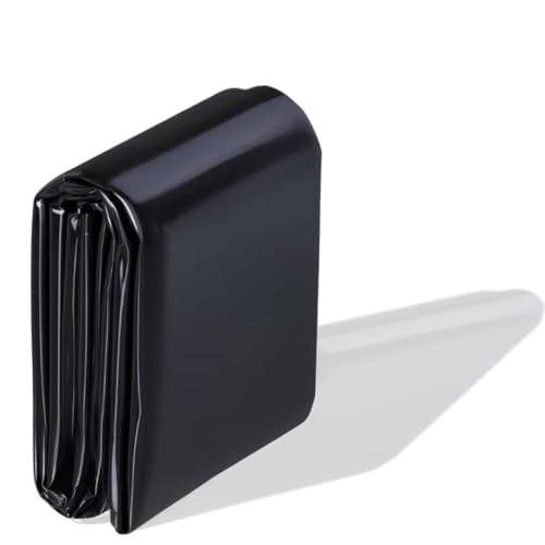 Teichfolien Flexible Vorgeschnittene Teichfolie Stärken 0.12 MM Wasserdicht Schwarze HDPE Folie Garten Undurchlässige Teichmembran Für Wassergarten Wasserfall Wasserspiel(6x6m) Teichfolien Flexible Vorgeschnittene Teichfolie Stärken 0.12 MM Wasserdicht Schwarze HDPE Folie Garten Undurchlässige Teichmembran Für Wassergarten Wasserfall Wasserspiel(6x6m)