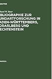 Bibliographie zur Mundartforschung in Baden-Württemberg, Vorarlberg und Liechtenstein (Idiomatica, Band 7)