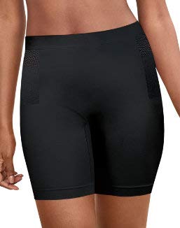 Bali Women's Comfort Revolution Firm Control Shapewear Thigh Slimmer Df0050, Black, 2X-Large #TOP2