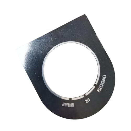 Commutateur de tableau de bord plaque haute performance durable