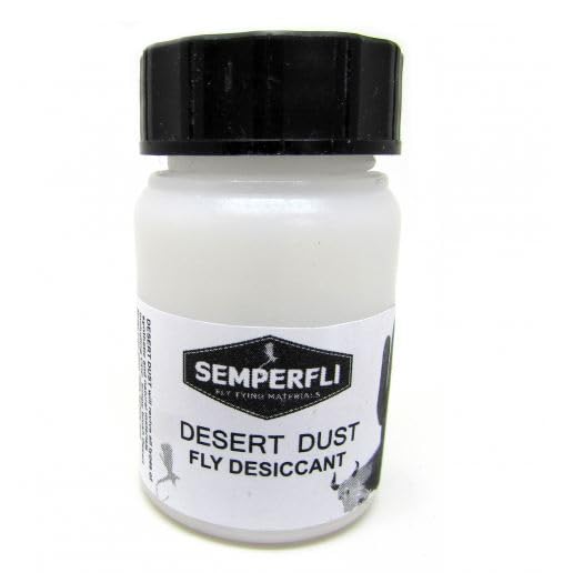Semperfli Desert Dust Fly Desiccant Powder, dry fly dressing, fly fishing, Fly floatant