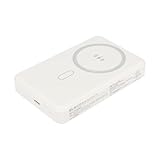 オウルテック マグネット式ワイヤレスモバイルバッテリー 10000mAh 安全性に優れる準固体電池採用 最大PD30W対応 スマホリング搭載 Type-C入出力 PSE認証 ホワイト OEC-LPB10025MG-WH