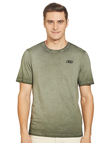 Image of Skechers Men's Cotton Regular Fit T-Shirt