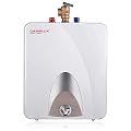 CAMPLUX ME60 Mini Tank Electric Water Heater 6-Gallon with Cord Plug,1.44kW at 120 Volts