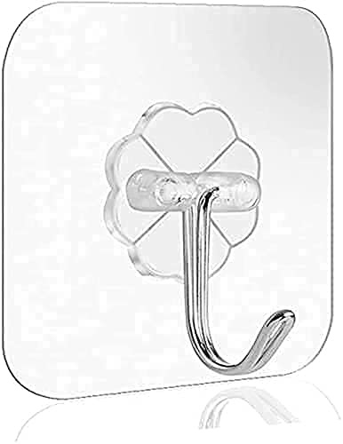 XML Wall Hooks Hanger for Hanging Clothes Strong Self Adhesive Magic Sticker Home Kitchen Bathroom Bedroom Door Organizers Accessories Items (5-Hook-Sticker) (B0BPSFDJ8Q) Amazon Price History, Amazon Price Tracker