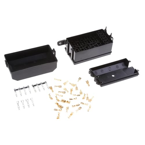 DC12V Car ATV 6-Relay Fuse Box Holder Nacelle Insurance Tool