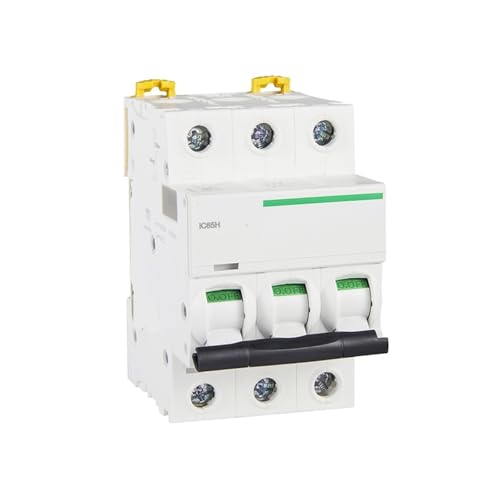 IC65H 3P C10A disjoncteur miniature pour éviter les surcharges de réseau