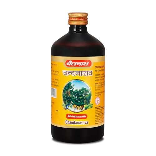 Baidyanath Ayurved Chandanasava 450 ml- Effective in Urinary Disorders and Kidney Diseases