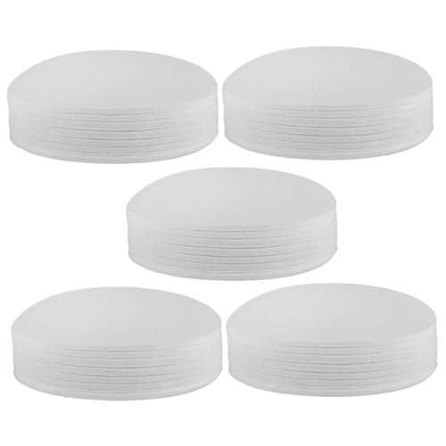 MALUGOGO 500 almohadillas de filtro de café desechables para máquinas de café espresso y goteo, papel de filtración fino con alta permeabilidad al aire y al agua, compatible con tazas de filtro