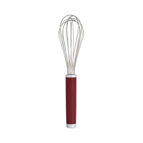 KitchenAid - KitchenAid - Classic Utility Whisk, Sturdy Stainless Steel Wire Whisk with Comfortable Handle (Red)