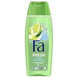 Fa - Fresh - Gel Douche Corps Rafraichissant - Lime Squeeze - Parfum rafraichissant - Doux pour le peau - Parfum Citron Vert et Neroli - Formule Végane - Bouteille de 250 ml