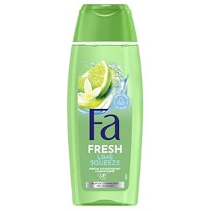 Fa – Fresh – Gel Douche Corps Rafraichissant – Lime Squeeze – Parfum rafraichissant – Doux pour le peau – Parfum Citron Vert et Neroli – Formule Végane – Bouteille de 250 ml
