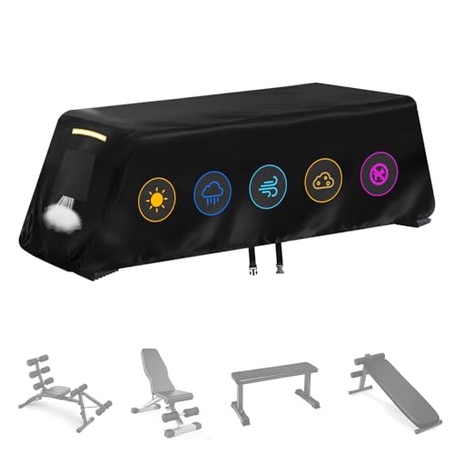 Weight Bench Cover, Heavy Duty 420D Oxford Exercise Workout