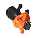 12-V-Membranpumpe, 1,8/3/3,5/5 GPM, 3/4/5 Kammer, 40–100 PSI, verstellbarer 1/2-Zoll-MNPT-Anschluss(1.8 GPM 3-Chamber)