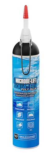 ARKA Aqua Fix   300 g   Adhesivo subacuático versátil para rocas, vidrio y más. Ideal para acuarios, aplicación segura con cartucho automático.