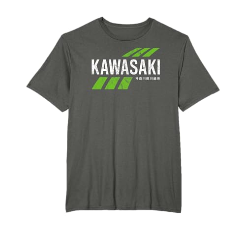 Retro Vintage Kawasaki Green City für Männer oder Frauen T-Shirt