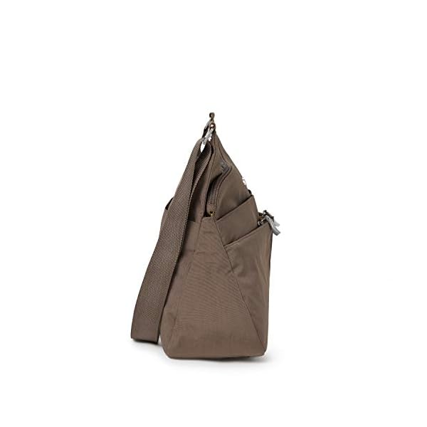 Baggallini-Cross-Over-Crossbody-Bag-Lightweight-Water-Resistant-Travel-Purse Baggallini womens Cross Over Crossbody Portobello,One Size