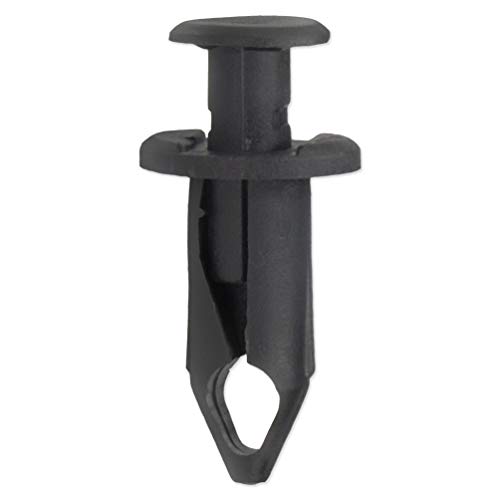 Lantee 20 Pcs Black Nylon Rocker Panel, Wheel Line & Air Inlet Duct Push-Type Retainer Clips For Gm 21075686 Ford F3Ly-14570-B #TOP17