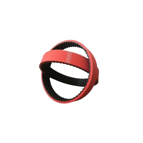Courroie de traction synchrone anti-glissement en caoutchouc rouge pour film 244L