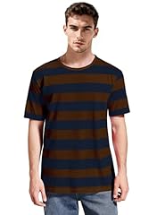 Blue and Coffee Striped