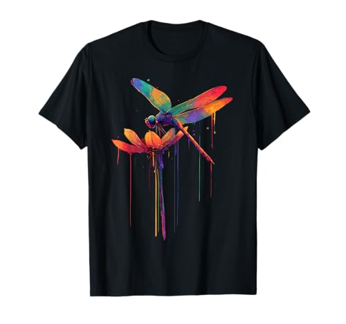 ���̃g���{�����g���{�����w�A�[�g Rainbow Dragonflies art artwork T�V���c