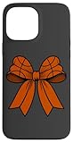 custodia per iphone 13 pro max basketball coquette bow funny basketball mom game day