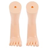 MUELODSIC 五指ソックス用足モデル 足指ディスプレイスタンド 靴下 靴 アンクレット展示用 安定耐久プロ仕様