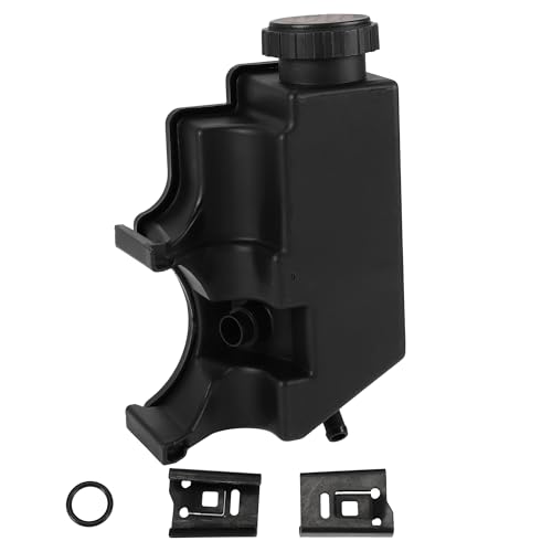 Partuto Power Steering Reservoir - No.26032950 Car Automotive Power Steering Tank - for Chevrolet S10 Pickup 1995-2003 Plastic Black - 1 Pc
