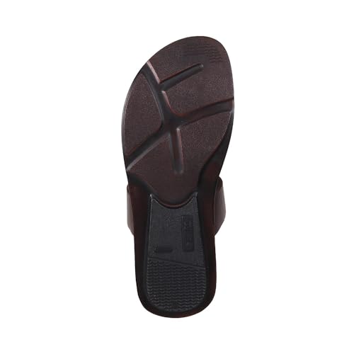 Image of Metro Men Synthetic Leather Chappal
