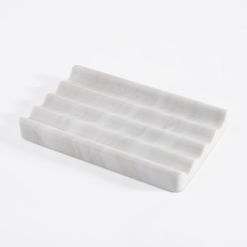 Soap Holder, Marble Soap Dish for Shower, Bar Soaps Holder
