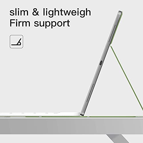Capa com teclado magnético para iPad Pro11 2021 3ª geração com teclado removível sem fio, suporta ca